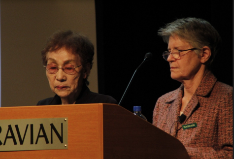 Hiroshima Survivor Emiko Okada Visits Moravian To Share Her Story