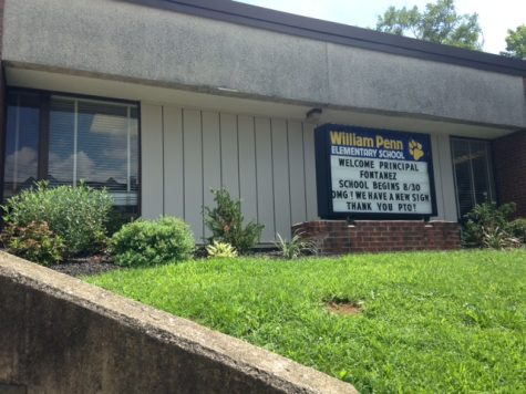 The front of William Penn Elementary School, where students go to volunteer; Photo Courtesy of: basdwpweb.beth.k12.pa.us