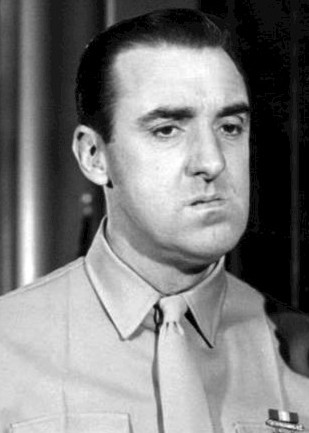 Jim Nabors in a promotional shot for “Gomer Pyle, U.S.M.C.”  Photo via Wikimedia Commons under Creative Commons license.