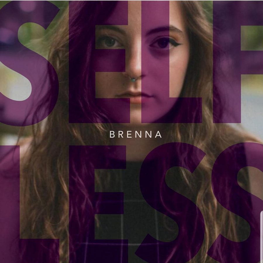 the album cover for selfless by brenna