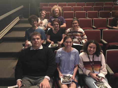 A few members from the Zinzendorf Literary Society at a showing of the play And Then There Were None