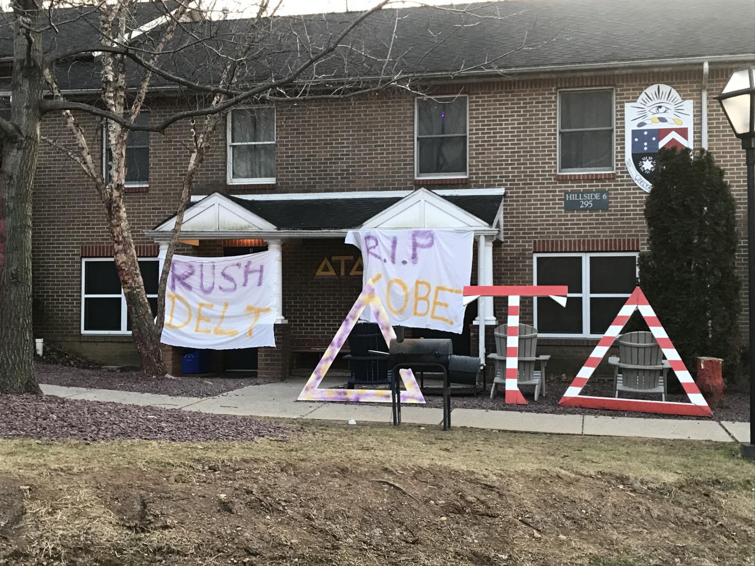 The community at Moravian remembers Kobe, showing their gratitude to him