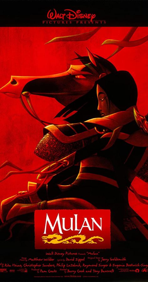 Mulan (1998) movie poster, featuring one of Disneys strongest female leads; Photo Courtesy of: imdb.com
