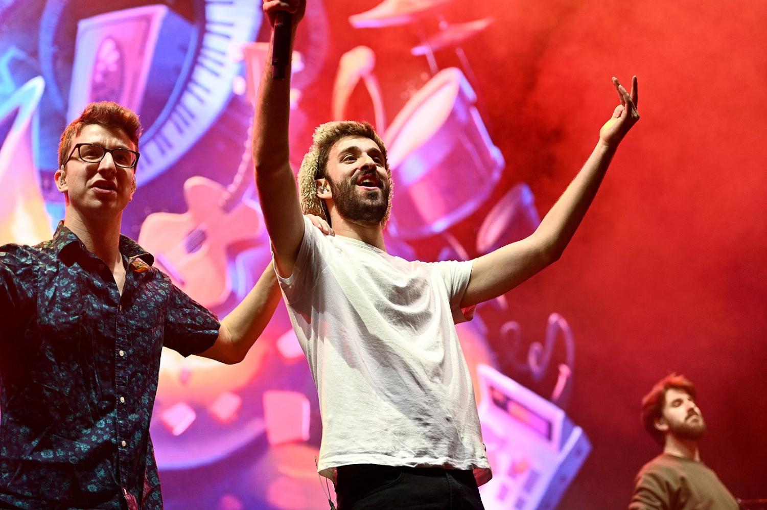 Photo of AJR courtesy of mix957gr.com