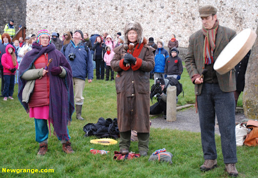 Solstice gathering of 2009. Photo courtesy of Newgrange.com