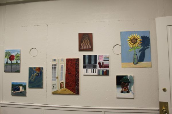 On December 12, the Art Department hosted its annual Open Studios, where multiple senior students exhibited the work they had been creating over the semester.