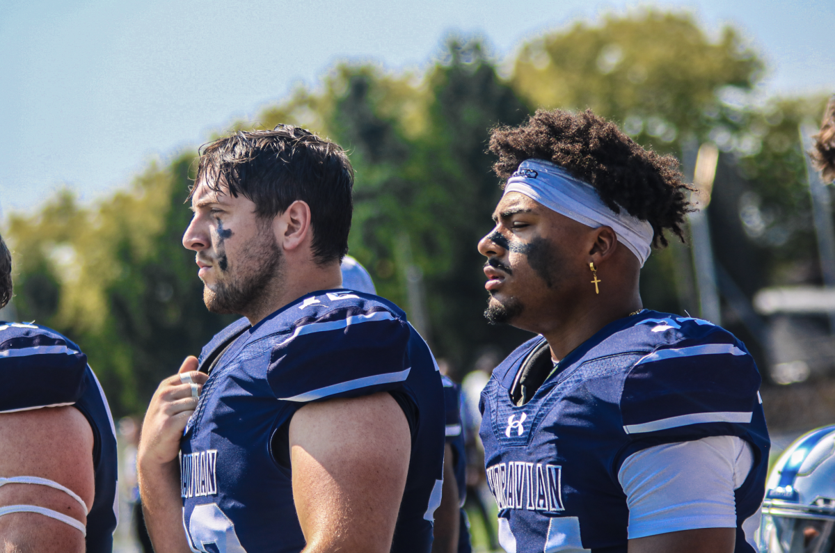 Photo by Lia Logaivau '28. Football game on Family Day, Saturday, Sept. 14.
