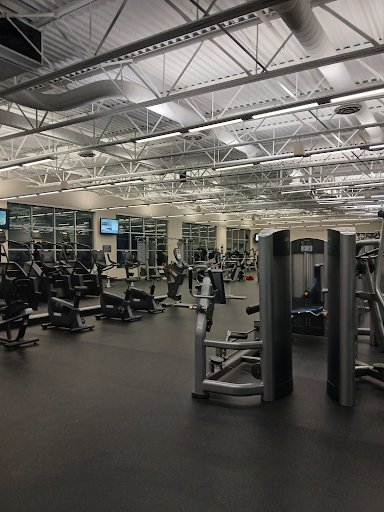 Photo by Fatimah Bouri
Pictured: Fitness Center at night
