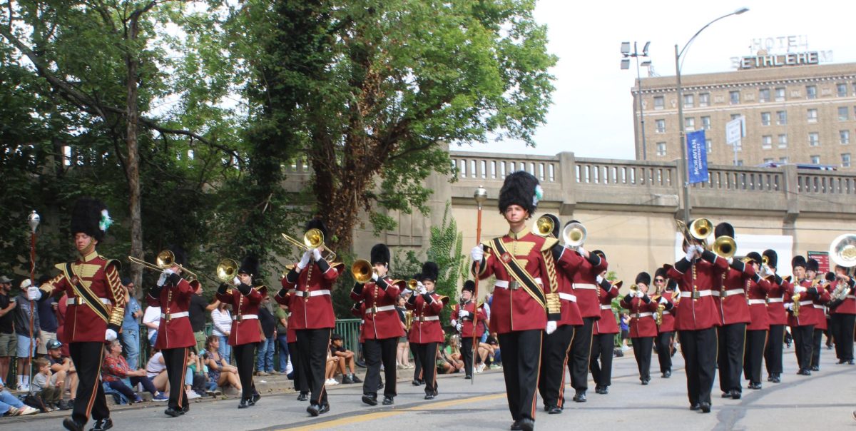 Pictured: Bangor Area High School Marching Band